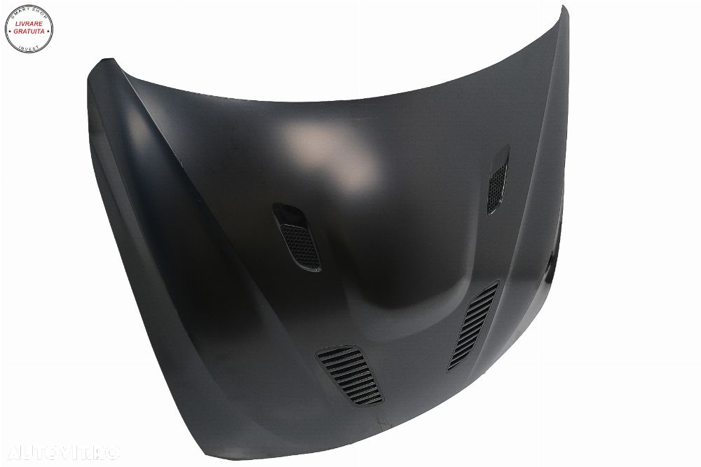 Capota cu Aripi Laterale Negru compatibila cu BMW Seria 4 F32 F33 F36 (2011-2019) - livrare gratuita - 4
