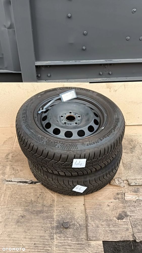 Koła stalowe opony zimowe Continental 205/60 R16 2023 VW Skoda Seat - 2