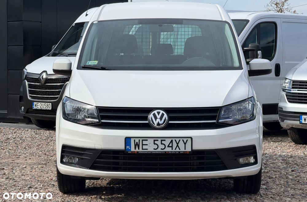 Volkswagen CADDY MAXI ORYGINAŁ KOMBI VAN MINIBUS 5 Osobowy 2x Boczne drzwi + tylne 2 skrzydłowe, Mocny 2.0TDI DFSD Euro6, Alarm, Czujniki cofania, Servotronic, Awaryjne ham.. ANB, Spec. wyciszenie, Bezwypadkowy pełen serwis ZADBANY ! Podwójne resory tylnej osi - WZMOCNIONE ZAWIESZENIE KOŁA 16' ! MODEL 2020 - 10