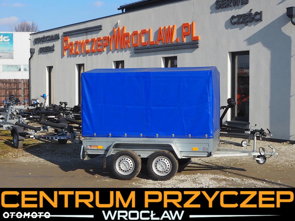 Rydwan EURO C750 / 2 OSIE / BAGAŻOWA / TOWAROWA / Z PLANDEKĄ / BEZ PLANDEKI / DMC: 750 KG - 9