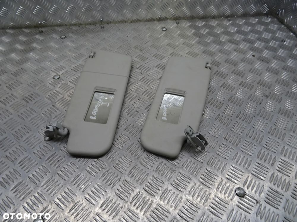 SKODA ROOMSTER 10-15 1.2 TDI 75KM OSŁONA PRZECIWSŁONECZNA DASZEK LEWA PRAWA - 4