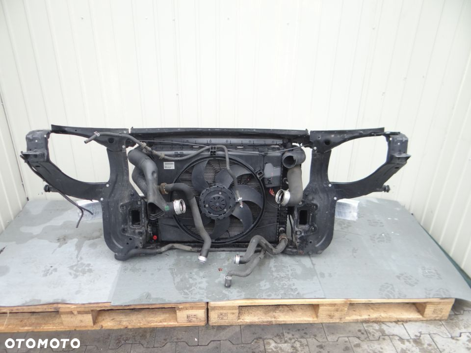 Mercedes ML W164 LIFT 3.0 CDI Pas przedni komplet Chłodnice Wentylator - 3