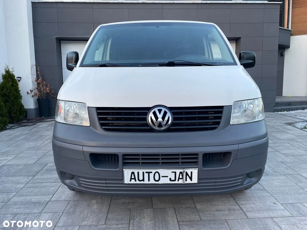 Volkswagen TRANSPORTER T5 L2H1 Długi Klima Skóry Tempomat Brygadówka Dubel Kabina - 3