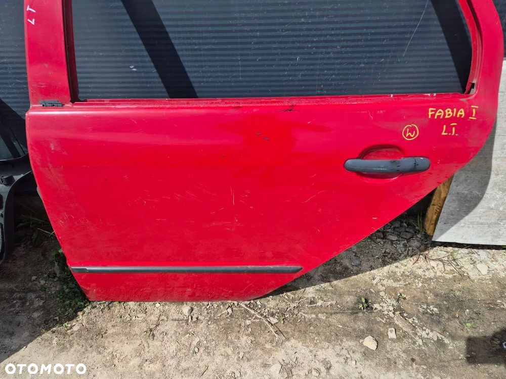 SKODA FABIA I DRZWI / MASKA / KLAPA / ZDERZAK - 11