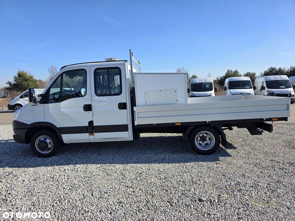 Iveco 35C17 3,0 HPI 170 KONNA DOKA BRYGADÓWKA 7 OSOBOWA 3,2M SKRZYNIA KLIMA 147T/KM PRZEBIEGU GWARANCJA BLIŻNIAKI DO 3,5T WEBASTO - 2