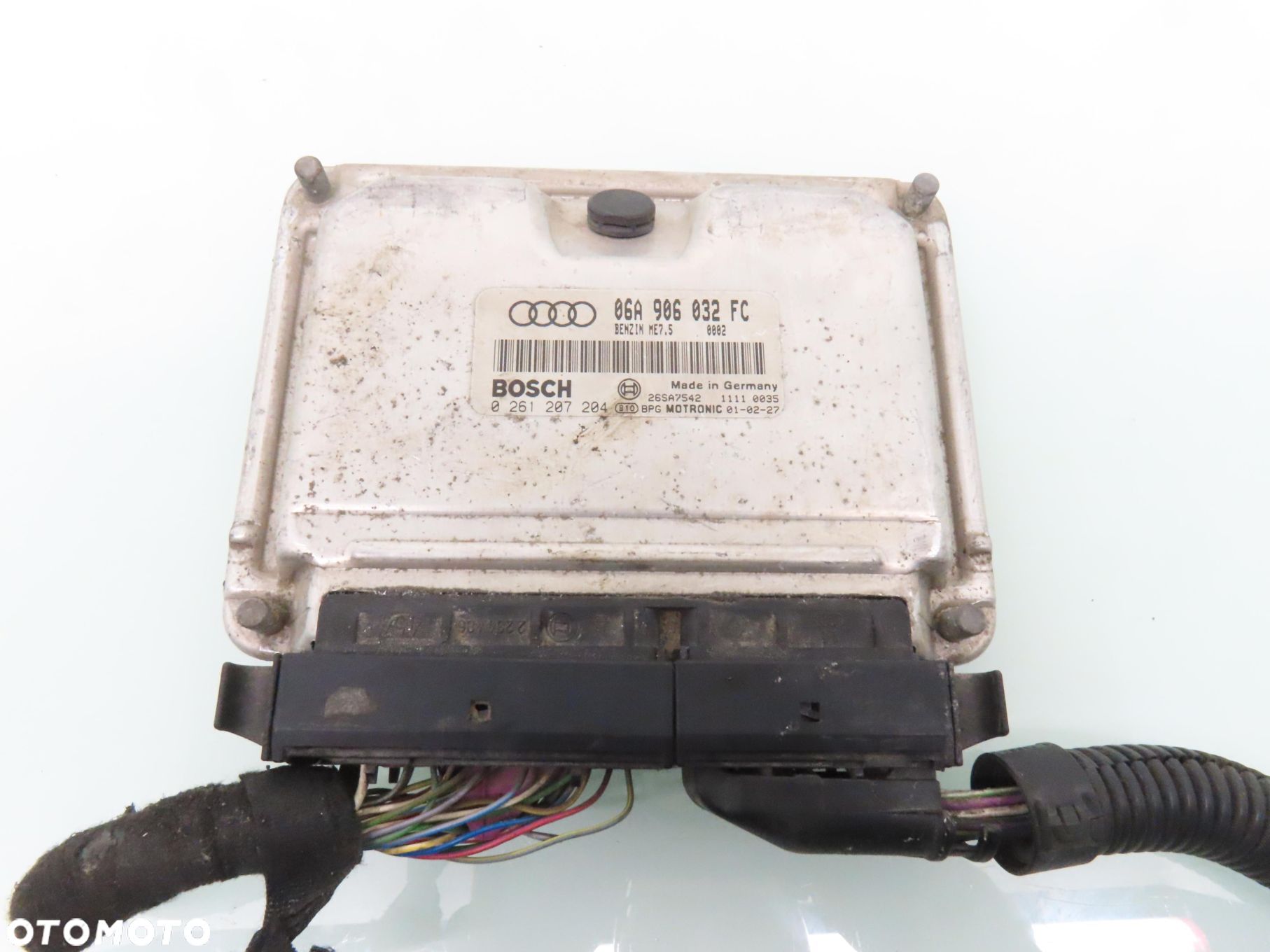 STEROWNIK AUDI A3 8L 1.8 T 06A906032FC 0261207204 - 1