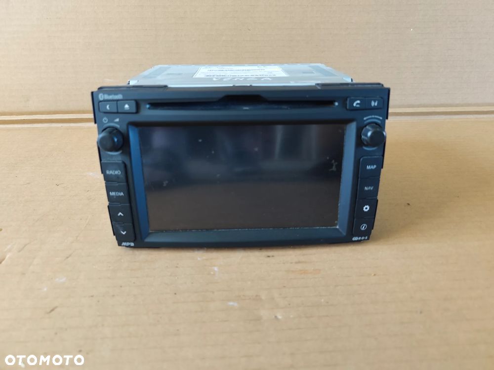 KIA VENGA 09- RADIOODTWARZACZ RADIO NAWIGACJA 96560-1P100 - 1