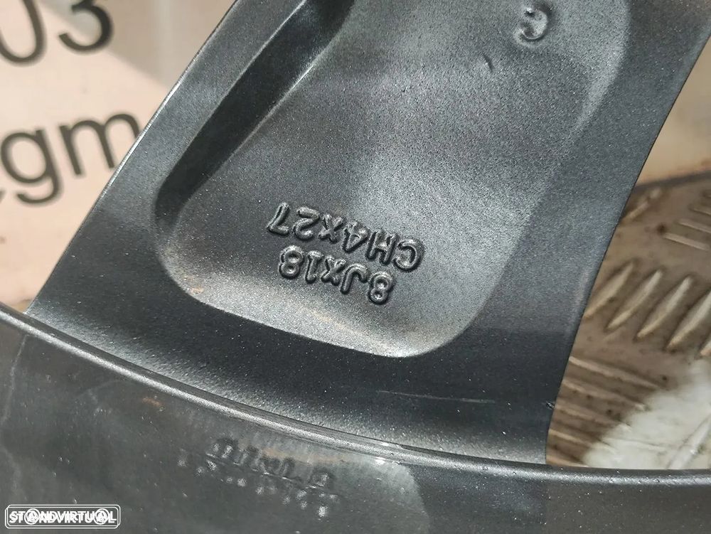 Jantes 18" Originais Citroen DS5 - 8J | ET27 | 4x108 - DS4 | DS3 | DS 5 | Jante | 18 Polegadas - 9687902677 - 10