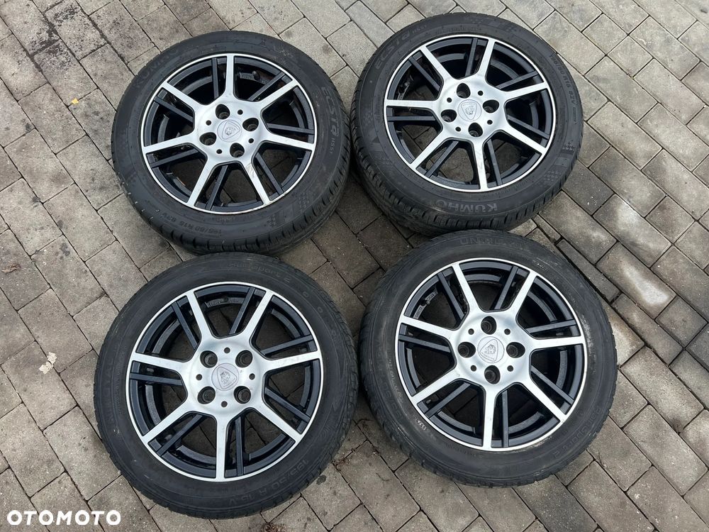 Alufelgi ALUETT 6Jx15 4x108 ET45 + opony 2x2011 2x2018 - 1