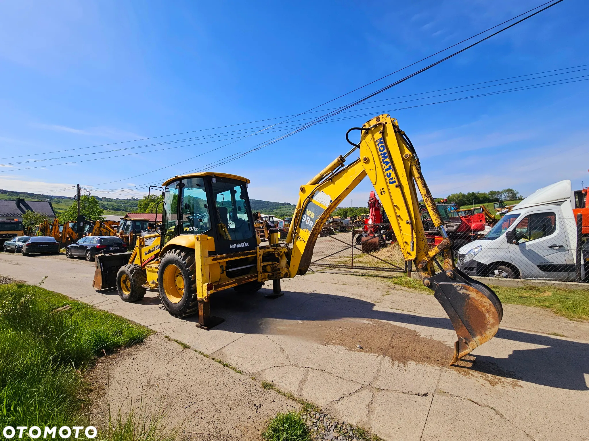 Komatsu WB93R* KOPARKO ŁADOWARKA KOMATSU WB93R*LEASING* ZAMIANA* SKUP* - 5