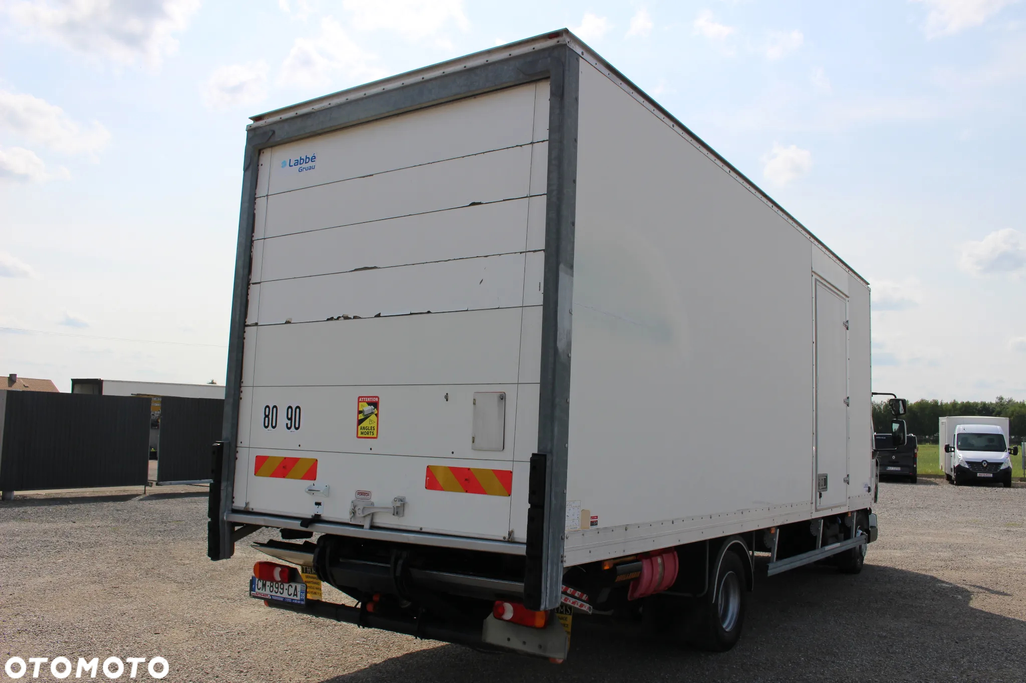 Renault MIDLUM  *220KM*/ KONTENER DŁ. 7.55 + WINDA+B.DRZWI /SERWIS FR/ SUPER STAN / - 12