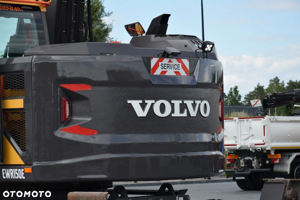 Volvo EWR150E / 6400 MTH / KOPARKA KOŁOWA / KABINA / KLIMATYTZACJA / SPYCH / STABILIZATORY / DODATKOWY OSPRZĘT / 3 ŁYŻKI / SPROWADZONA - 12