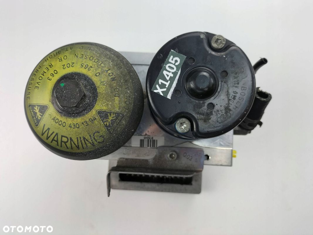 POMPA STEROWNIK ABS MERCEDES CLS W219 0265960025 A0054317212Q4 0265250088 - 1