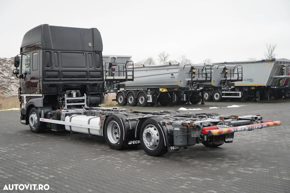 DAF XF 480 / BDF / 6X2 / / SSC / I-PARK COOL / OŚ PODNOSZONA / WECON / MEGA - 5