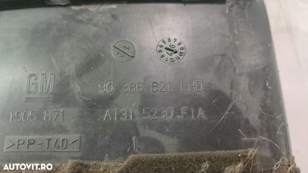 Grila ventilatie bord 90386821lhd Opel Corsa B [1993 - 2000] - 3