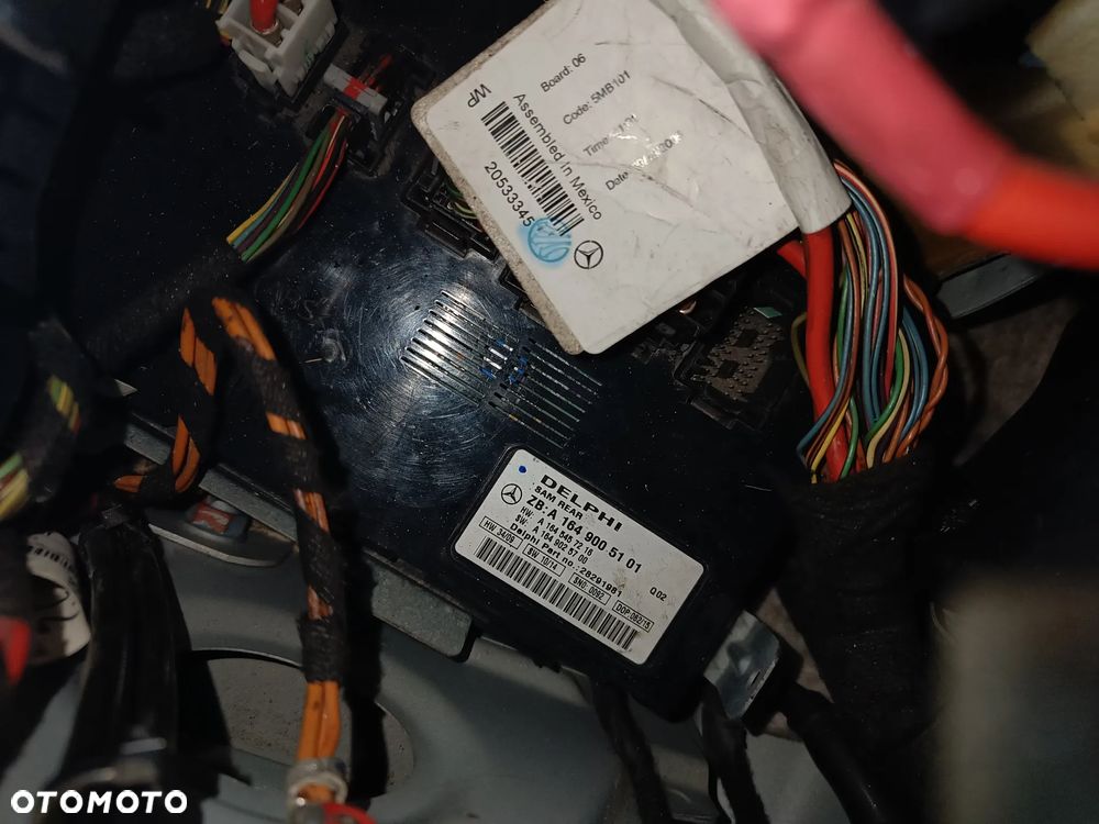 MERCEDES W164 ML MODUŁ SAM BSI TYLNY A1649005101 - 1
