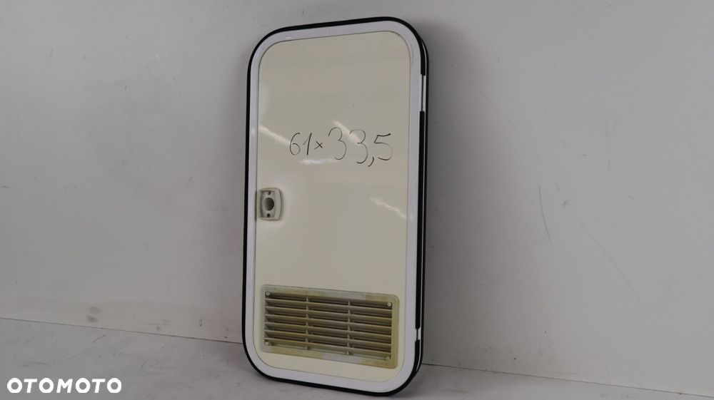 KAMPER PRZYCZEPA KEMPINGOWA DRZWI SERWISOWE 61x33,5 cm - 2