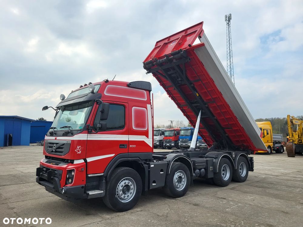 Volvo FMX 500 8x4 3-str Wywrotka Bordmatic hydroburta - 10