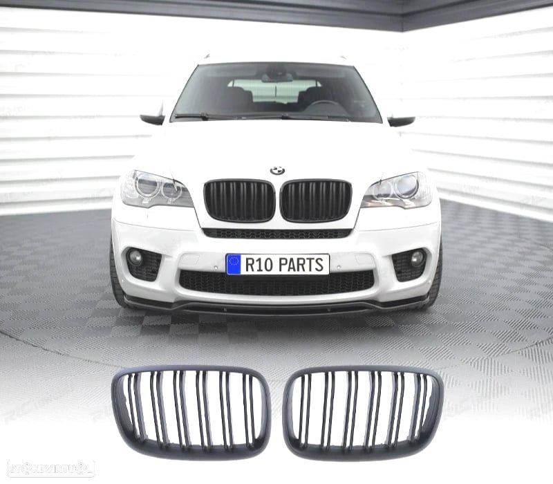 GRELHAS BMW X5 E70 X6 E71 LOOK M PRETO MATT - 1