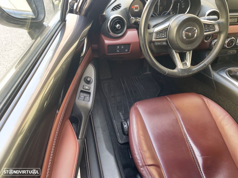Mazda MX-5 MZR 1.5 RF Sky.Excell. Navi Brown Leather - 10