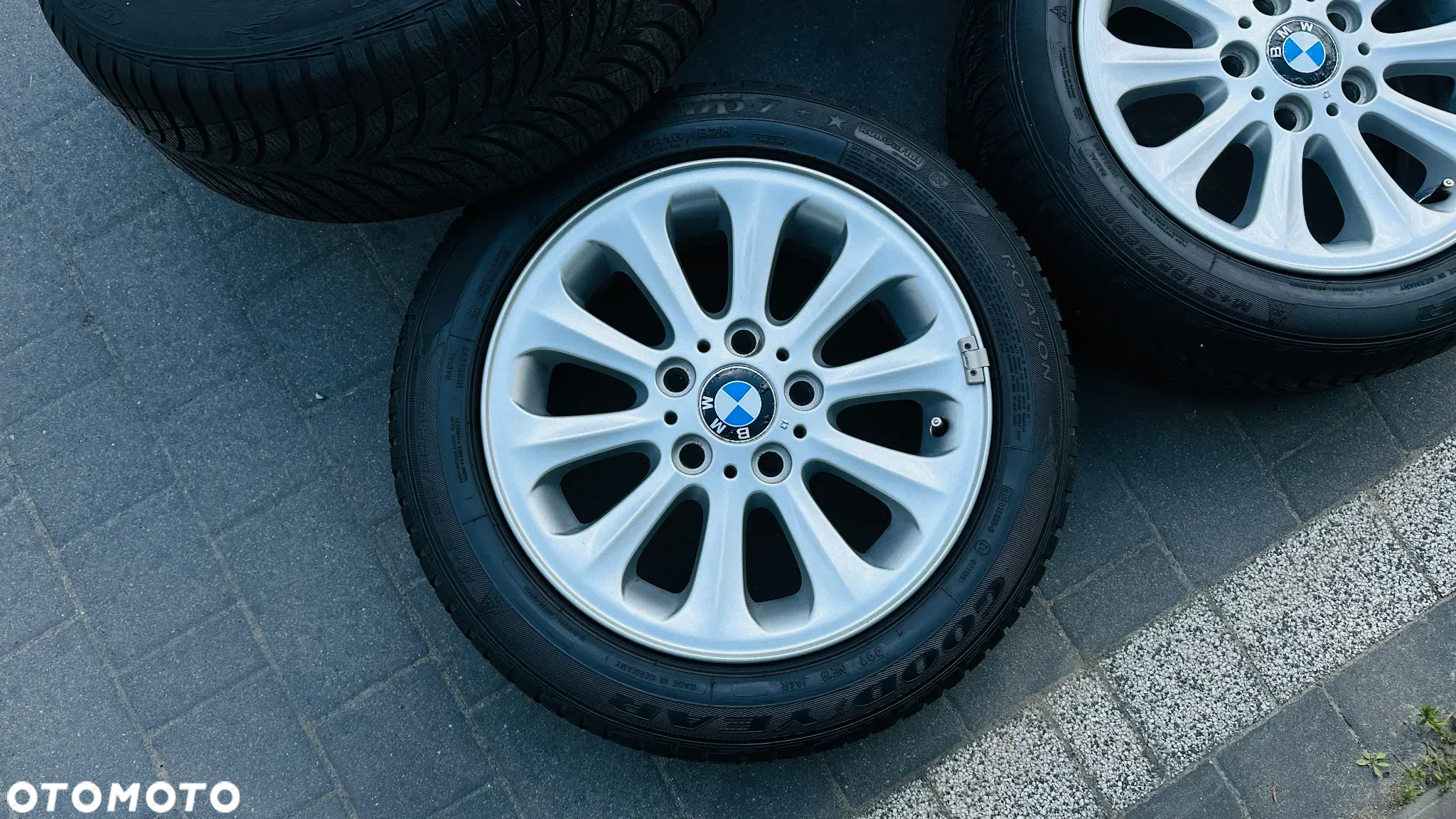 FELGI ALUMINIOWE 195/55 BMW 6.5Jx16H2 ET42 5x120 6775618 r16 5x120 Koła Alufelgi E60 E90 E87 - 5