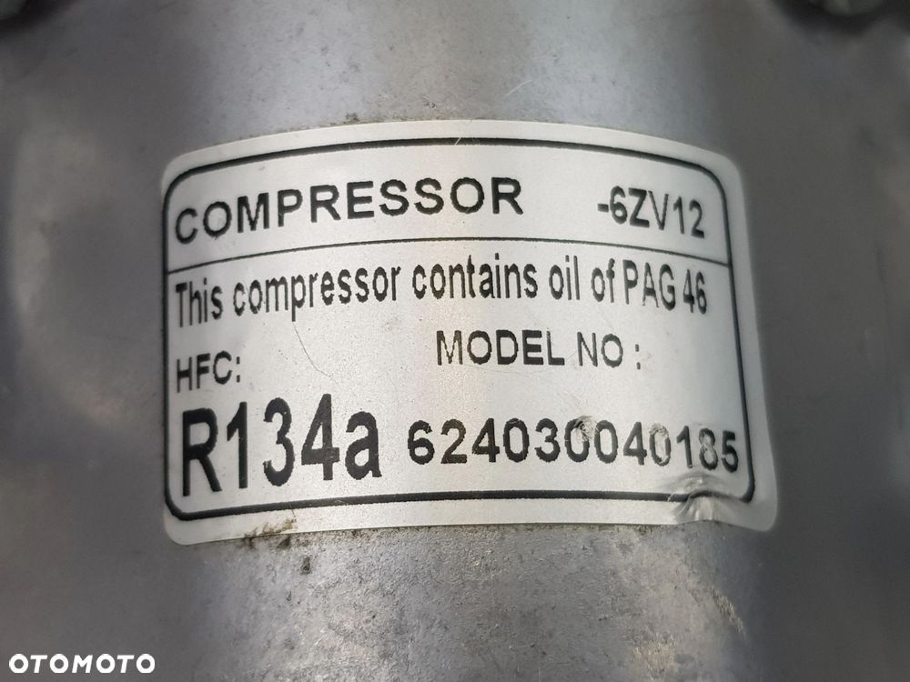 Kompresor Sprężarka klimatyzacji Volkswagen Polo Lupo Seat Ibiza Arosa 6ZV12 - 13