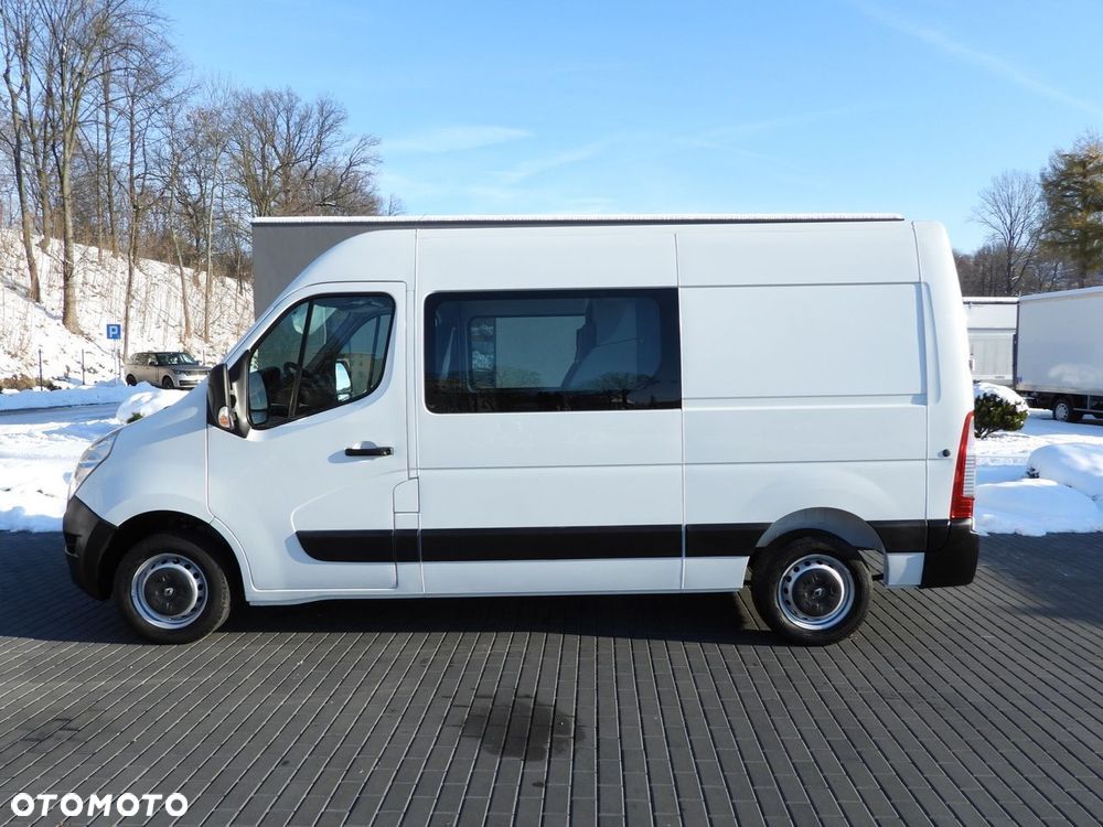 Renault MASTER FURGON BRYGADÓWKA 7 MIEJSC TEMPOMAT KLIMATYZACJA  110KM - 10