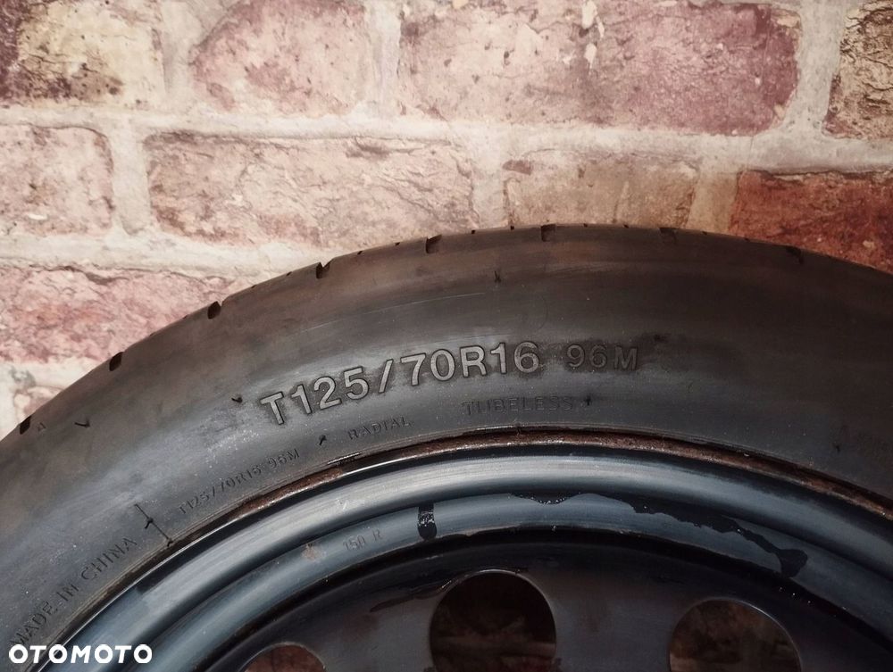 KOŁO DOJAZDOWE ZAPAS 125/70/16 5X112 57MM AUDI VW 1K0601027F - 4