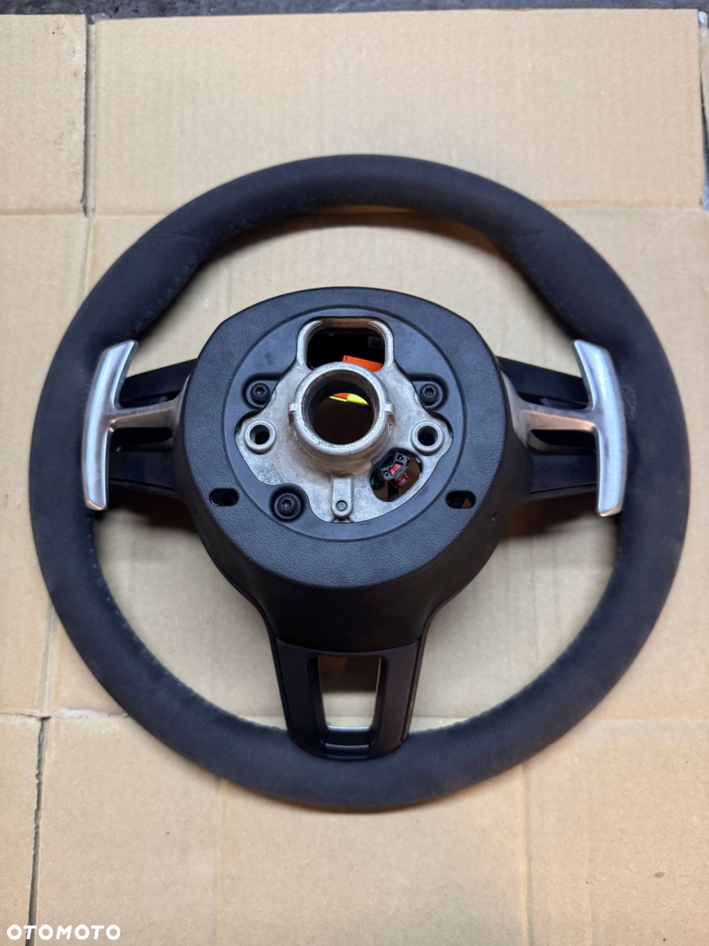 PORSCHE CAYMAN 982 KIEROWNICA ALCANTARA - 7