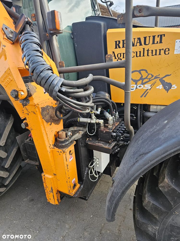 Renault Ergos 456 446 4x4  z kosiarką bijakową+ tuz + przedni wom - 7