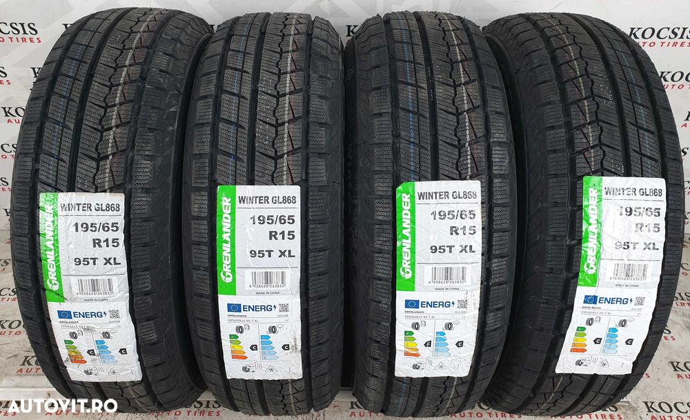 Anvelope noi iarna m+s 195 65 15 Grenlander - 1