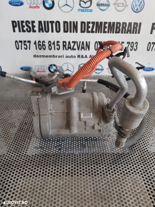 Compresor Clima Electric Ford Mondeo Mk5 Fusion 2.0 1.8 Benzina Hybrid Hibrid Cod DG9H-19D623-AD - 1