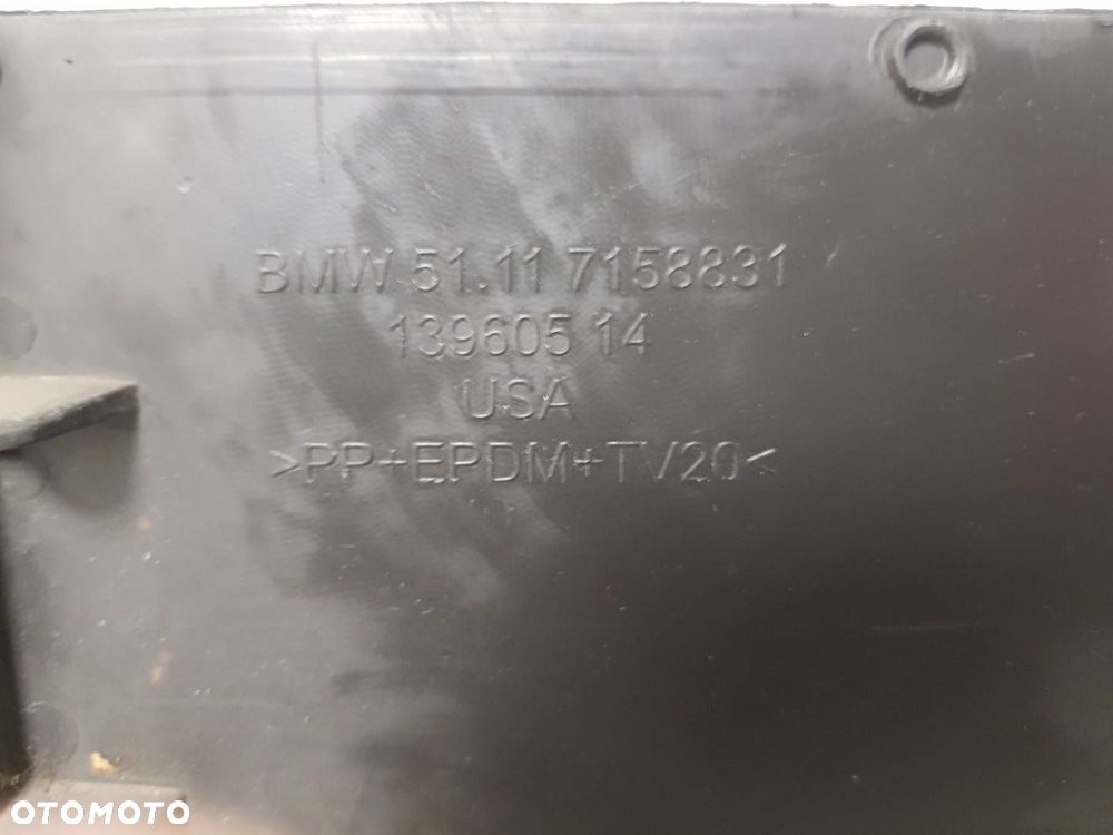 KRATKA ZDERZAKA PRZÓD BMW Z4 E85 02-08r 5111 7158831 - 4