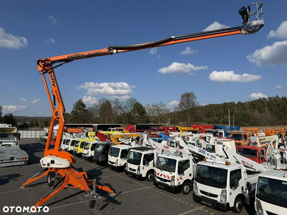 Nifty NL 210 DACT 21m Podnośnik koszowy Zwyżka na przyczepie - 5