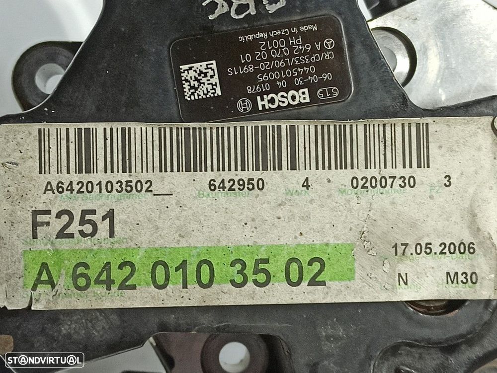 BOMBA DE INJEçãO MERCEDES CLASE R (W251) 280 CDI 4-MATIC (251.020) - 2