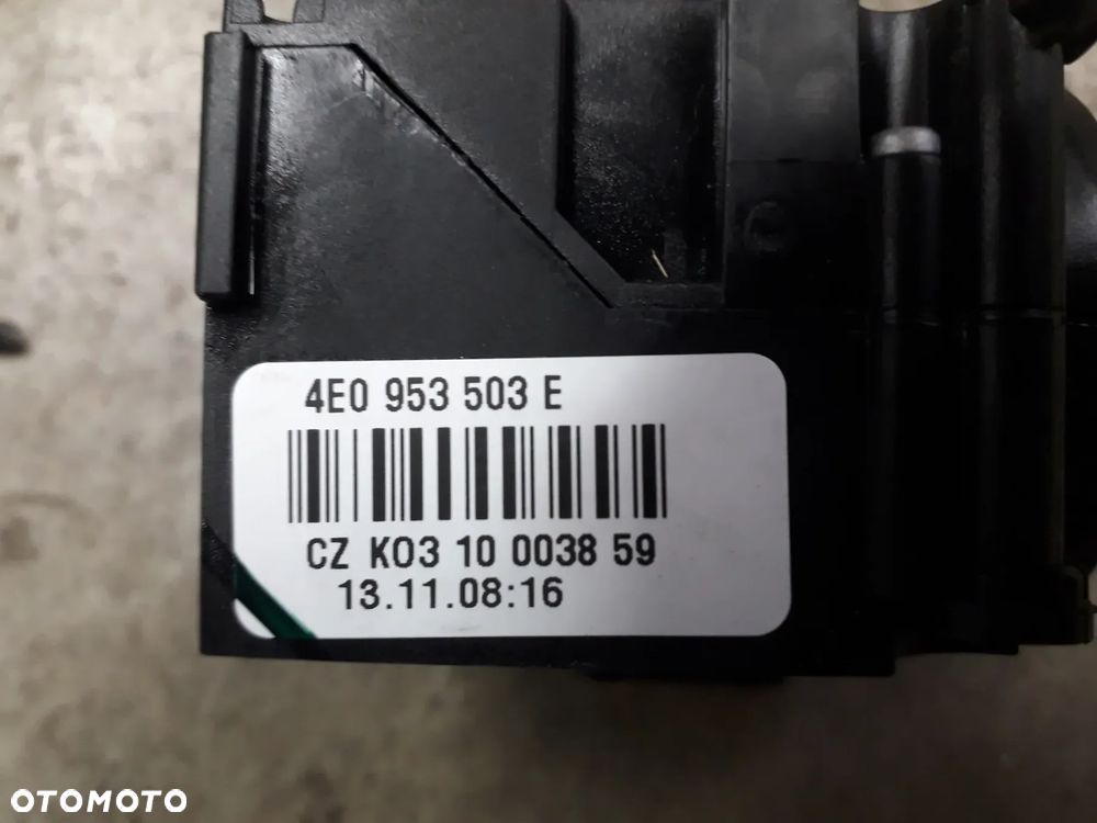 włącznik przełącznik wycieraczek 4E0953503E kombi  A6 C6 2.0 FSI TFSI BPJ - 3