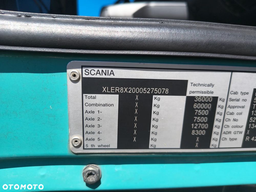 Scania R420 8x2 - 8