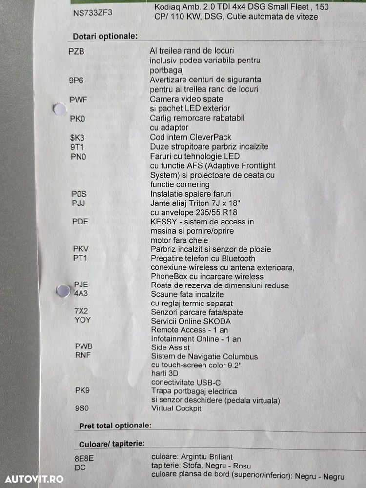 Skoda Kodiaq 2.0 TDI 4X4 DSG Ambition - 16