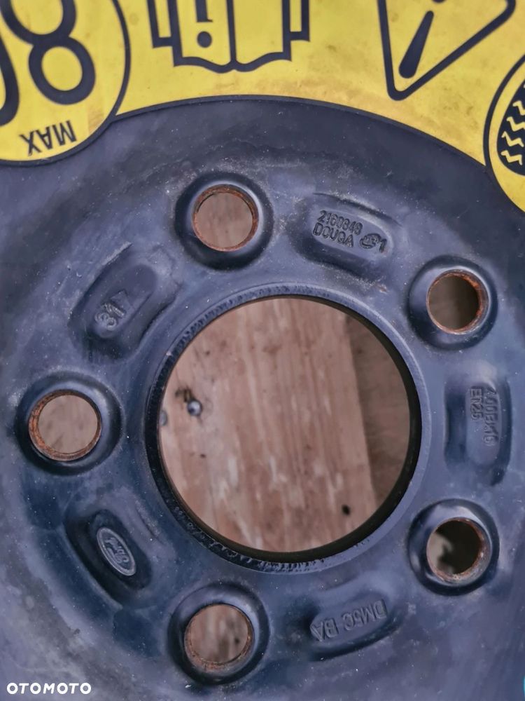 KOŁO DOJAZDOWE ZAPAS 125/90/16 5X108 63,3MM FORD FOCUS MK3 - 2