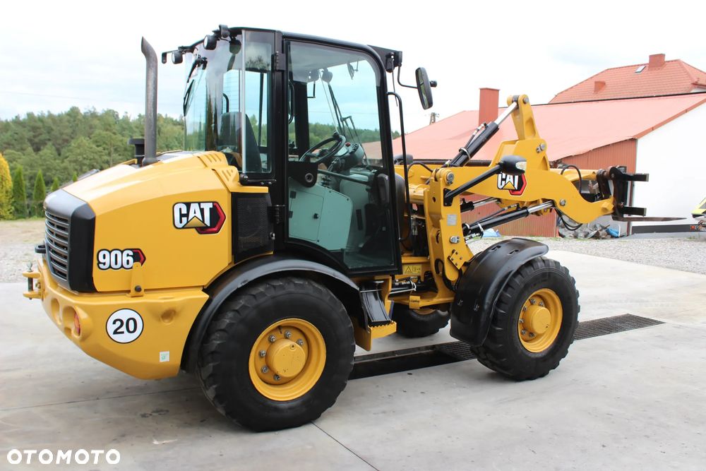 Caterpillar 906M Łyżka/Widły/Sprowadzona/Full Serwis - 4