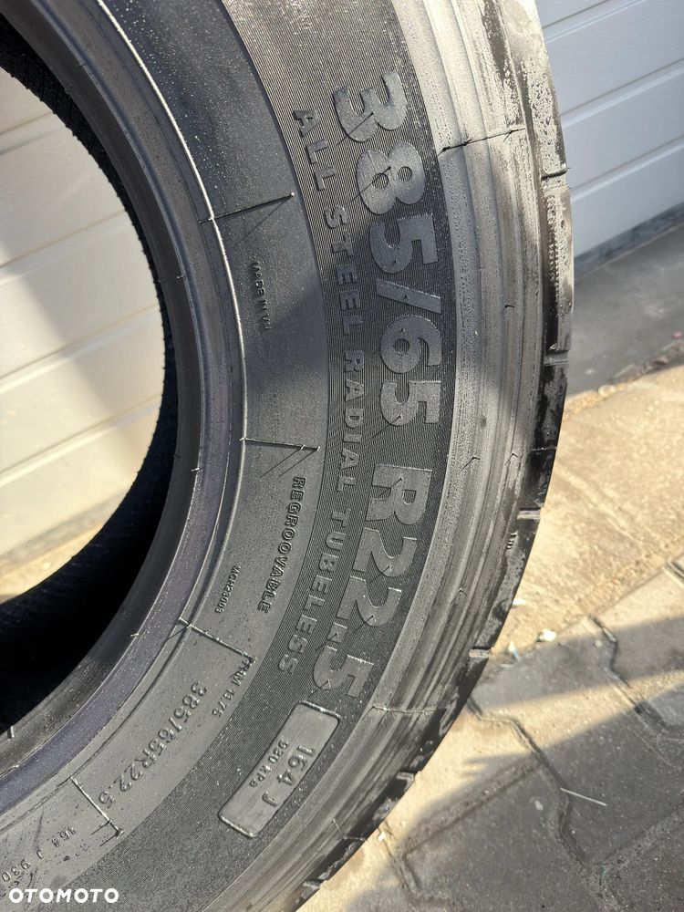 Nowe opony KRONE 18mm bieżnika 385/65 22.5' - 14