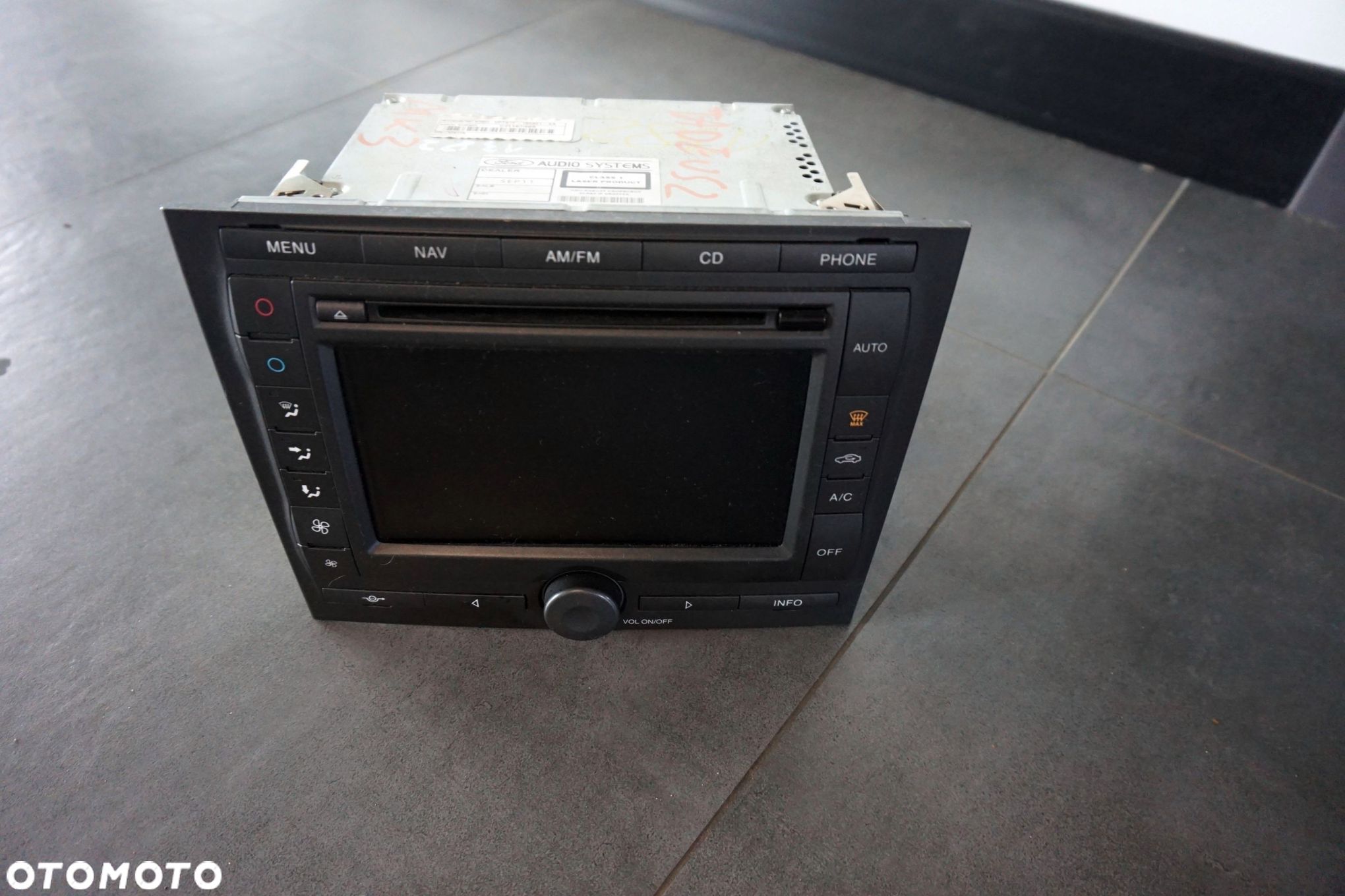 RADIO NAWIGACJA FABRYCZNA MONDEO III MK3 LIFT 5S7T-10E889-AA 462200-5324 FORD 2003-2007 - 1