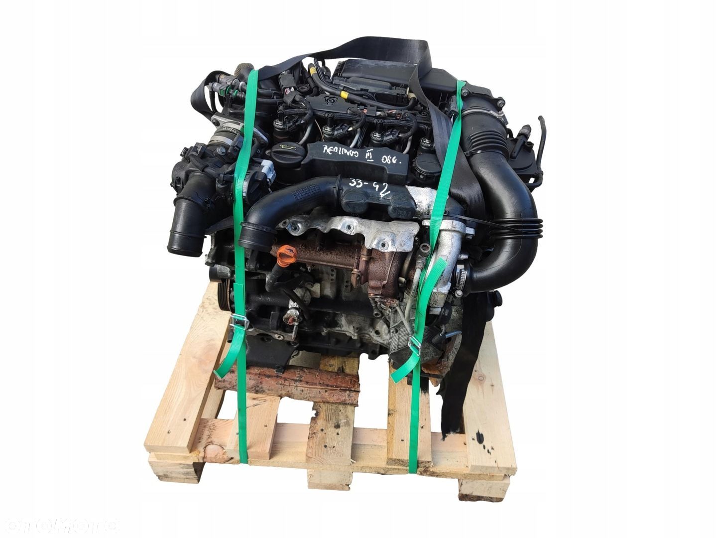 SILNIK KOMPLETNY WTRYSKIWACZE TURBINA PARTNER BERLINGO III 1.6 HDI 9H03 08- - 1