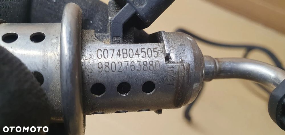Wtryskiwacz wtrysk AdBlue instalacja przewód Peugeot 508 I Lift 1.6 HDI EHDI 9802763880 - 8