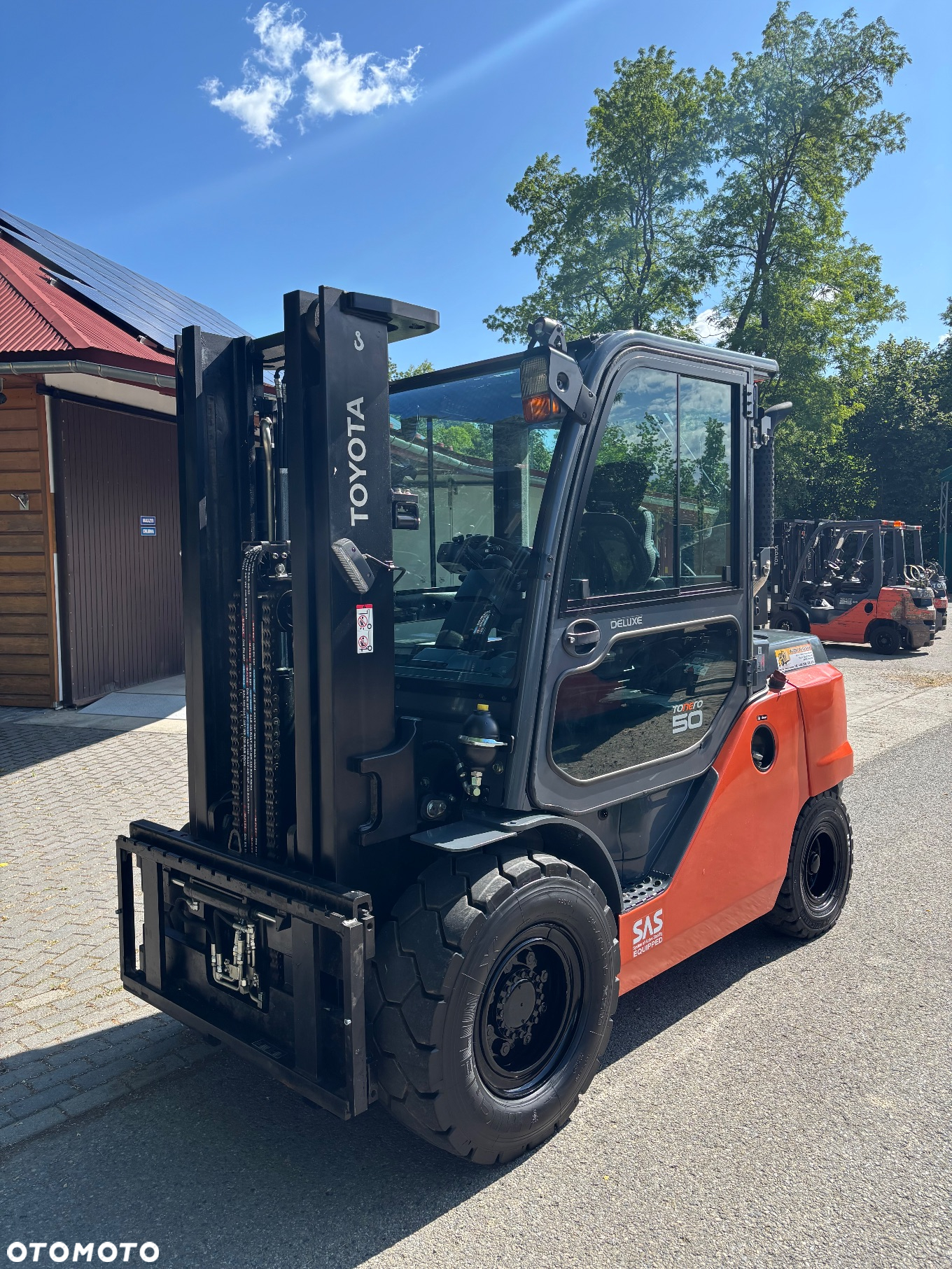 Toyota 2019 Tonero 8FD45N 8FD50N DE LUXE KLIMA KAMERA NAJBOGATSZA WERSJA 5TON 88 900 Netto - 2
