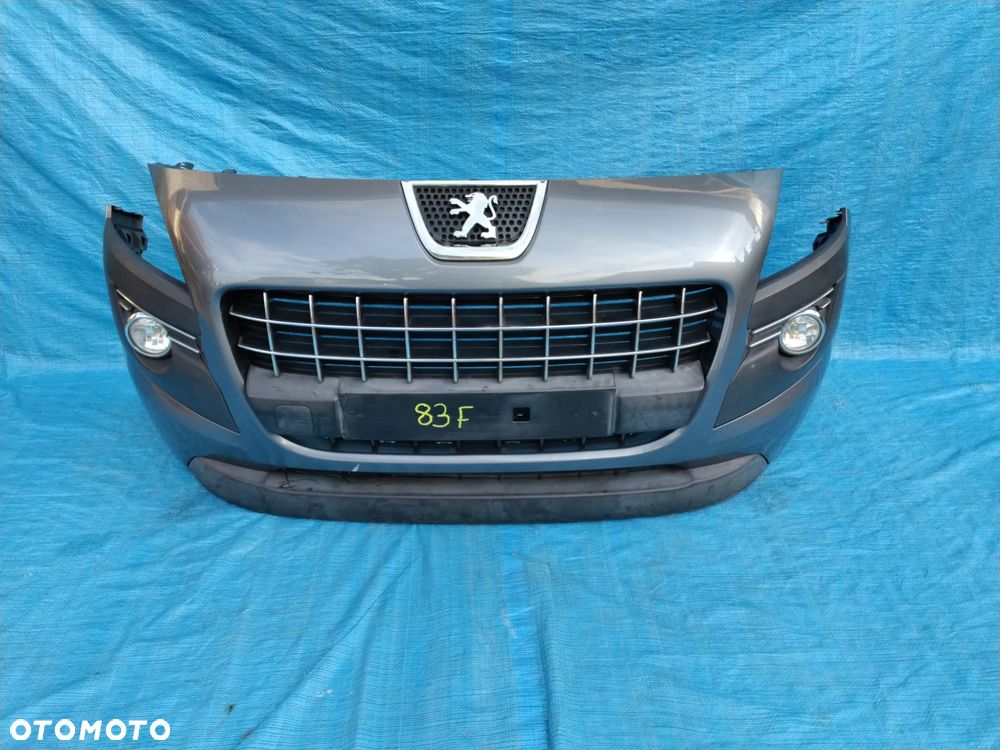 83F Zderzak przód przedni kompletny PEUGEOT 3008 I  wysyłka - 6