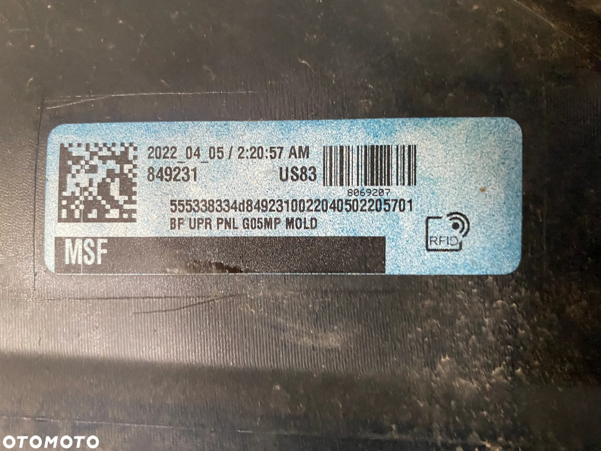 ZDERZAK PRZEDNI PRZÓD - BMW X5 G05 M-PAKIET 18-23 - 19