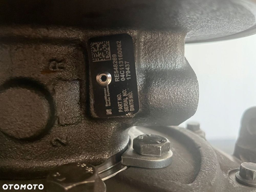 Nowa turbosprężarka RE548269 John Deere 13.5L - 6