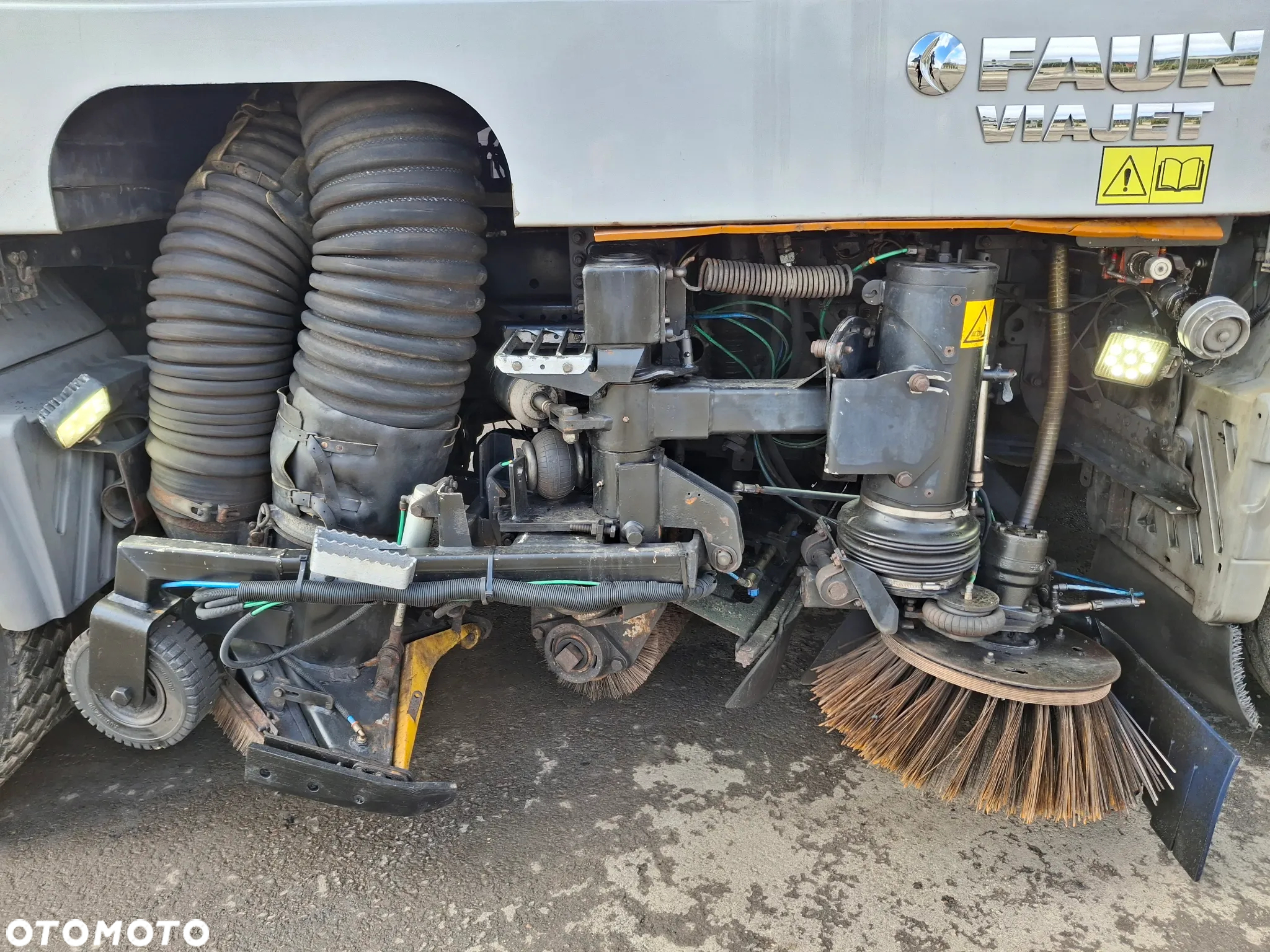 Mercedes-Benz Atego 1524 Zamiatarka FAUN Viajet Euro 5 EUnited PM10 Karcher Na Bębnie Regulowane Zawieszenie - 11