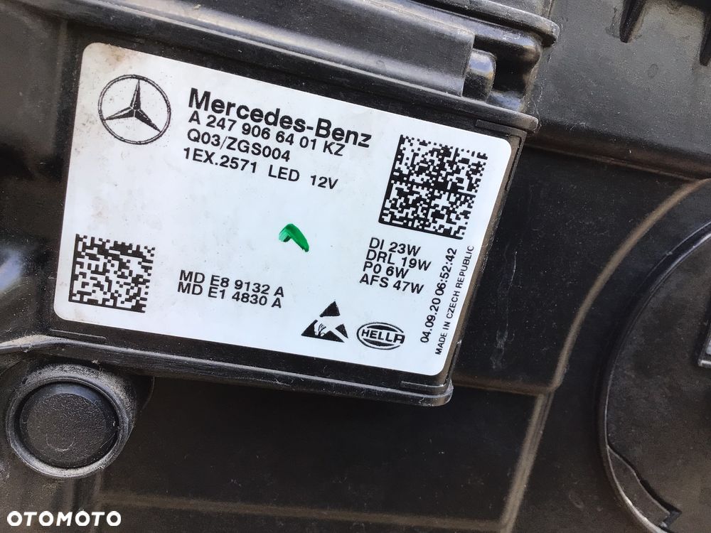 Lampa przednia prawa Mercedes GLA ll 2 W247 Led High Performance - 5